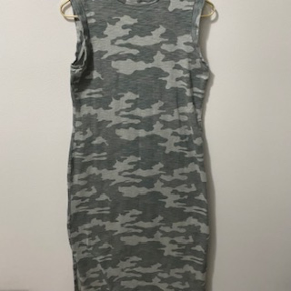 Universal Thread Camo Sleeveless Maxi Dress, Size S